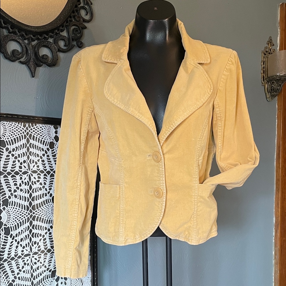 Ami Women's Yellow Blazer Jacket